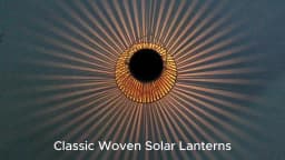 Solar Lanterns Solar Lights Outdoor Waterproof Boho Light for Outside Hanging Rattan Lantern Decoration for Garden Yard Patio
