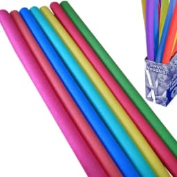 1Pc Random Color Swimming Pool Foam Noodle Float Aid Swim Noodles Ring Buoyancy Stick 65×1500mm; 70×1300mm; 75×1500mm; 60×1500mm