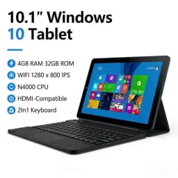10.1" Windows 10 DS232 Tablet PC Z8300 CPU 2GBDDR RAM 32GB ROM 1280 X 800 IPS HDMI-Compatible Dual Camera