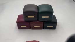 High Quality PU Leather Jewelry Gift Box Luxury Organizer for Rings Earrings Necklaces Pendants Bracelets