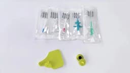 100pcs/Pack Pet EM4305 Microchip 134.2KHz FDX-B Animal ID Chip Animal Microchip Syringe International Standard
