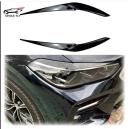2018 To Up For BMW X5 G05 X6 G06 30i 30d 35i 35d 40i 40d 45e M50i M50d Evil Headlight Eyebrows Eyelid Eyelash Head Light Lamp