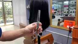 Hair Scissors Professional 5.5" 6" JP 440C Barber Scissors Double Side Teeth 10%-15% Thinning Rate Hair Thinning Scissors Z2001