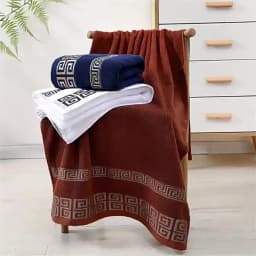 100% Black Cotton Bath Towel Absorbent Adult Bath Towels Solid Color Soft Face Hand Towel For Bathroom Washcloth 70x140cm