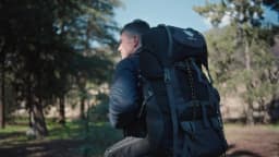 Hiking Backpacks 70L Camping Backpacking Packs for Men Women Lightweight Outdoor for Traveling, No Internal Frame