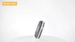 UNIWA V202T Flip Phone Dual Screen Large Button Dual SIM Card 4G Network Mobile Phone Support Charging Dock For Elderly