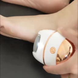 USB Charging, Digital Display, Portable and Easy to Use, Rechargeable Thick Leather Polishing Foot Polisher