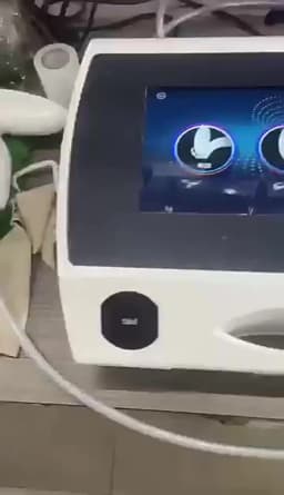 2 In 1 Fractional RF Microneedling Machine Portable Radio Frequency Skin Tightening Device With Cold Hammer For Face Neck Stretc