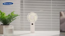 New Handheld Personal Fan Portable Mini USB Hand Fan 3600mAh Rechargeable Mini Fan with Stepless Speed Control Display Nightligh