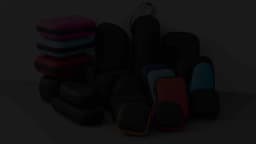 1Pcs Portable Game Console Case For RG35XX H Game Console Case Storage Bag Protective Zipper Carry Bag EVA Hard Handbag