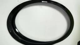 51137300632 2Pcs For Mini Cooper F55 F56 F57 2014 Gloss Black Headlight Ring Bezel Trim Surround Cover Rear Light Frame Car Ac