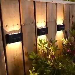 Solar Wall Lamp Outdoor Waterproof Solar Powered Light UP and Down Illuminate Home Garden Yard Decoration Outside Sunlights