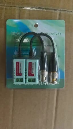 HD CVI TVI AHD Video Balun Transceiver for CCTV Security Camera BNC Network Transmission 1080P Video Balun Transceiver