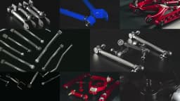 0-6" Lift Rear Adjustable Track Bar Suspension for Jeep Wrangler JK 2007-2018 Panhard Rods
