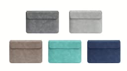 PU Leather Laptop Sleeve Bag For Macbook Air Pro 13 15 16 Case Notebook Cover For 13.3 14 15 15.6 inch Redmi Huawei Dell HP ASUS