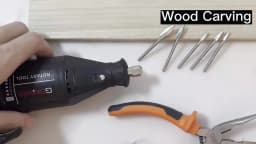 5Pcs wood carving engraving drill accessories drill bits wooden crafts grinding woodworking tools with 1/8 shank rotating tools