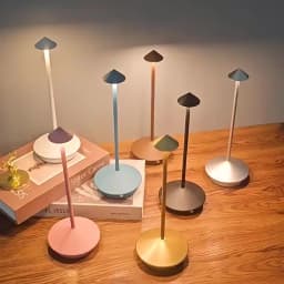 GGbingo Type-C Rechargeable Table Lamp Creative Touch Led Light Coffee Room Decor Table Lamp Lampada Decorative Desk Lamp