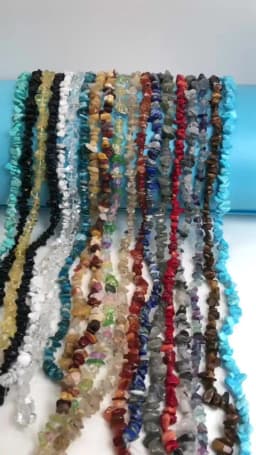 Natural Chips Stone Beads Irregular Gravel Crystal Quartz Beads For Jewelry Making DIY Bracelet Necklace Accessories 16 Inches