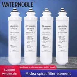 Waternoble Universal Quick Connect Water Filter Cartridges PP Cotton Pre & Post Carbon RO Membrane E2 for Home Water Purifiers