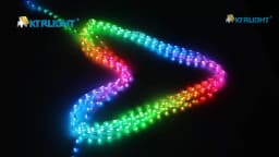 DC5V/12V 1000 Pixels WS2811 LED Seed Pixel String Light RGB IC Addressable Full Color IP68 3Pin Wire 1.5cm-10cm Pitch