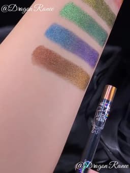 Glitter Aurora Eyeliner Pen Multi Chrome Eye Liner Lasting Shiny Metallic Eyeshadow Lying Silkworm Green Purple Makeup Pigment
