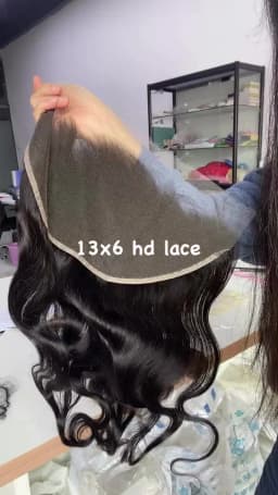 HiEbony Body Wave 13x6 HD Lace Frontal 100% Human Hair 5x5/6x6/7x7 Invisiable HD Lace Closure Melt Skins Pre Plucked Hairline