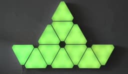TuYa WIFI Bluetooth 5V USB Triangle Lamps Quantum Atmosphere LED Night Light For Game Bedroom Decoration Creative Wall Lamps