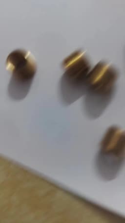 Camal 5pcs M4 to M10, M6 to M10, M8 to M10, M10 to M12 Threaded Hollow Tube Adapter Inner Outer Threaded Coupler Conveyer Adapte