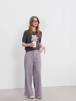 DUSHU 2025 Women's Multi-Color Straight Jeans - Casual Wide Leg Denim Pants Comfort Daily Wear New Arrival