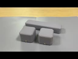 Grey Jewelry Gift Box Ring Earring Necklace Pendant Packaging Set Wedding Engagement Ring Case Bracelet Storage Box