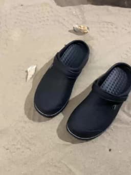 Men's All-Season Casual Simple Everyday Solid Color Eva One-Piece Flat Slip-On Closed-Toe Half-Mule Anti-Kick Anti-Splash Fishing Shoes Beach Shoes