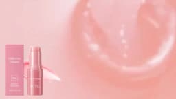 PDRN Pink Collagen Volume Lip Balm Plump Lips Fade Lip Lines Deep Hydrating Nourishing Repair Overnight Moisturizing Lip Care Stick
