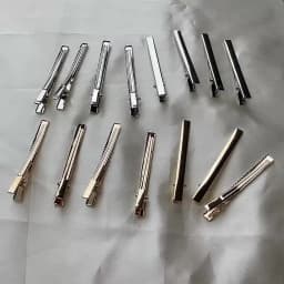 100Pcs 6cm Single Prong Alligator Hair Clips Duckbill Hair Barrettes Hairpins Base for DIY Hair Accessories Silver Gold Color