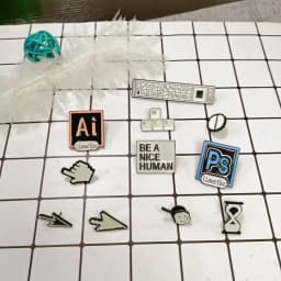 Photoshop Menu Bar Enamel Pins Creative Computer Icons Brooches Mouse Arrow Cursors Blocking Pop-ups Badges Kids Clothes Jewelry
