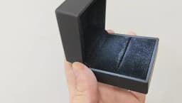 2024 Ring Box With LED Light Jewelry Diamond Ring Box Storage Wedding Ring Box Jewelry Organizer Storage Gift Box