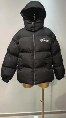 Women's American Retro Zip Up Outerwear Casual Streetwear Fashion Parkas Unisex's Harajuku Winter Padded Jacket Thick Warm Coat