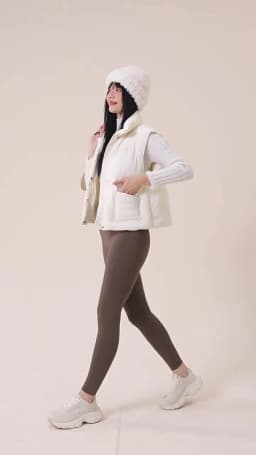 BIVIGAOS Upscale Zero Polyester Fall Winter Warm Sharkskin Leggings Women Fleece Heating High Elastic 10A Antibacterial Leggings