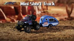 New 1:64 Rc Car Mini 2.4Ghz City Road Handle High Speed Alloy All Terrain Remote Control Car Dual Control Children's Toys Gifts