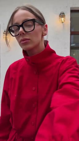Casual Sporty Jacket Red Collar Closure Ruffled Pleated Tighten Waist Relax Coat 2026 NEW Autumn Fashion Street Women's Jackets