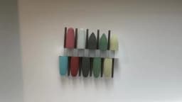 10pcs Dental Lab Polishers Teeth Polishing Kit for Denture Acrylic Flexible Polisher 2.35mm Shank Diameter