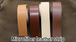 2 Meters DIY Leather Crafts Straps Strips for Bag Accessories Belt Handle Crafts Making 1.25/1.5/3.75/2.5cm Wide Durable Sturdy