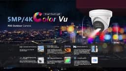 Anpviz Smart Light Color Vision Turret 8MP POE IP Camera Outdoor CCTV Video Surveillance IP67 SD Card Slot Built-in Mic H.265+