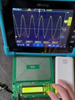 Schumann Wave Generator Pure Sine Wave Signal Generator 0.1Hz-30000Hz Adjustable Frequency 7.83Hz Sine Square Inverted Square Wave DC5V Digital Crystal Oscillator Space Resonance Signal Generating Instrument