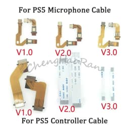 1Set Microphone Flex Cable For PS5 BDM-010 020 030 Handle Inner Mic Ribbon Cables For PS5 V1 V2 V3 Gamepad Controller Flat Cable