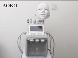 Professionl Hydro RF Bio-lifting Facial Scrub Oxygen Cleansing Lifting Microdermabrasion Beauty Machine SPA Salon device