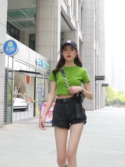 Punk Womens Denim Shorts Cargo Black Biker Short Pants For Women To Wear With Waist Pocket Outdoor Offer High Quality Hot Jeans