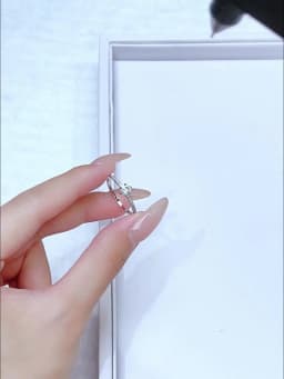 Sparkling 0.4CT Classic Real Moissanite Diamond Engagement Rings For Women Gift Wedding Fashion Elegant Top Quality Jewelry