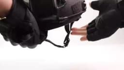 BOOIU Helmet Flashlight Holder Clip for Fast Tactical Helmet Mount Clamp Adapter 60 Degree Universal Rail Helmet Accessories
