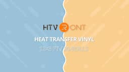 HTVRONT 20/14 Pack 12inX3ft/30X90cm PU Heat Transfer Vinyl Roll for Cricut T-shirt Printing DIY Iron on HTV Film Easy to Cut