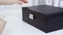 Double-Layer Velvet Jewelry Box High Capacity PU Leather Jewelry Storage Box Large Space Jewelry Holder Gift Box Organizer
